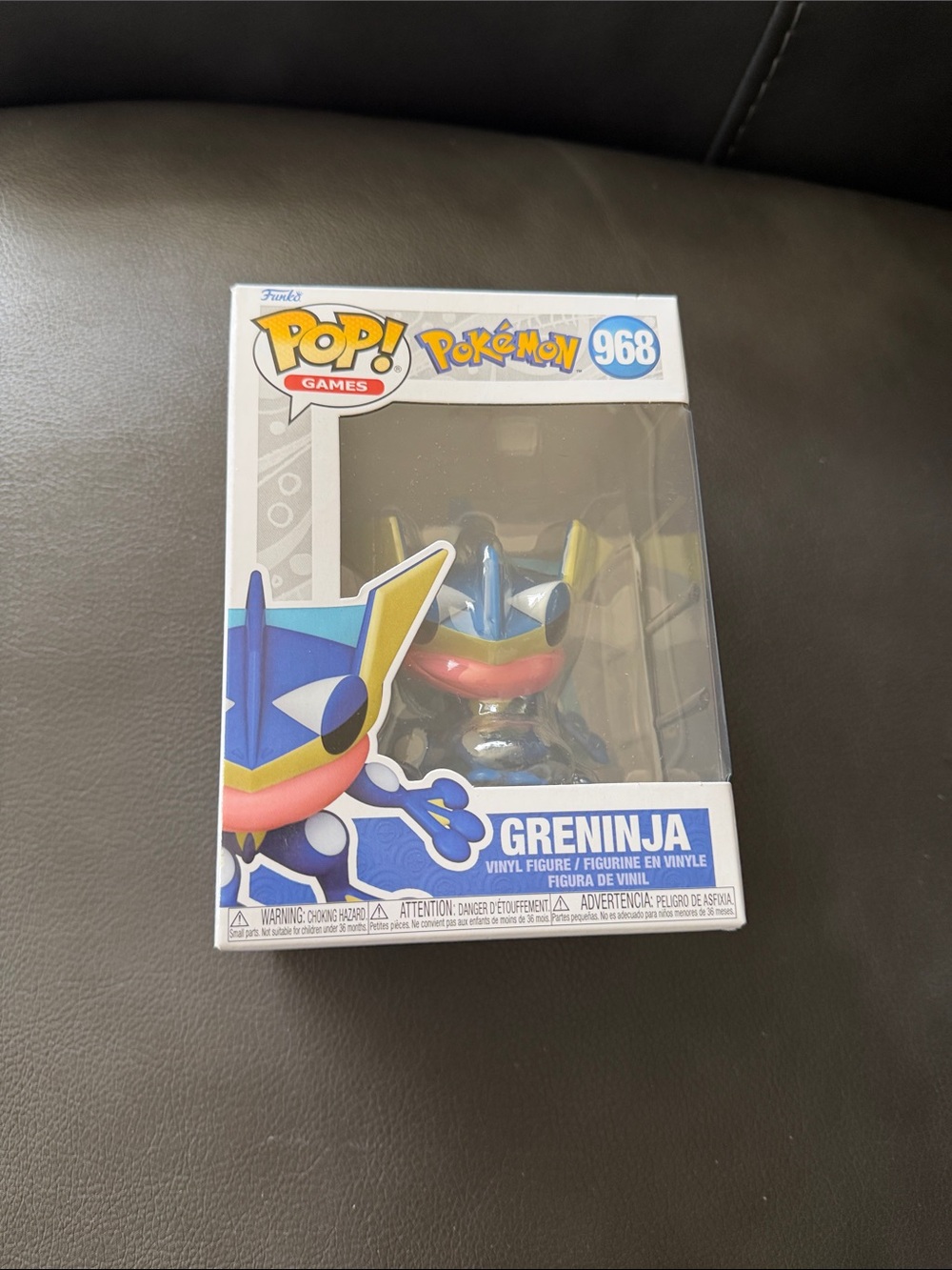 Funko Pop! Games Pokémon Greninja – Blue, Black, Pink